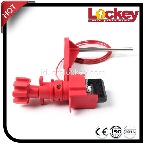 Universal Valve Lockout dengan One Blocking Arm